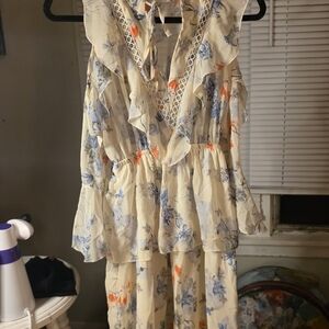 Floral Long Sleeve Dress